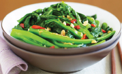 Chaising Garlic — Chinese dish at Pokhara Chinese Restaurant